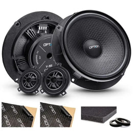 OPTION SET-175 – Kit Haut-Parleurs Arrière pour Skoda Octavia III + Isolation et Accessoires | Plug & Play