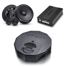 OPTION SET-177 – Système DSP + Subwoofer + Haut-parleurs avant pour Skoda Octavia III | V3 | Plug & Play OPTION