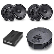 OPTION SET-178 – Système DSP + Subwoofer + Haut-parleurs avant et arrière pour Skoda Octavia III | V4 | Plug & Play