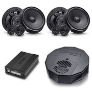 OPTION SET-178 – Système DSP + Subwoofer + Haut-parleurs avant et arrière pour Skoda Octavia III | V4 | Plug & Play OPTION