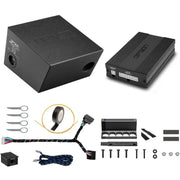OPTION SET-180 – Système audio pour VW T5 | Amplificateur DSP + Subwoofer ROCK-3 | V1 | Plug & Play OPTION