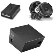 OPTION SET-182 – Système audio pour VW T5 | Amplificateur DSP + Subwoofer + Haut-parleurs | V2 | Plug & Play OPTION