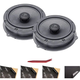 OPTION SET-184 – Haut-parleurs arrière pour Dacia Duster (SR) 2017-2024 | Inclus isolation et accessoires | Plug & Play OPTION