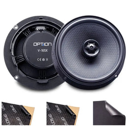 OPTION SET-190 – Haut-parleurs arrière pour VW Polo VI (AW) | Plug & Play + Isolation OPTION