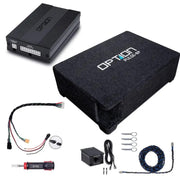 OPTION SET-196 – Système audio pour VW Polo VI (AW) | Amplificateur DSP6 + Subwoofer Pulse 8P | V1 | Plug & Play