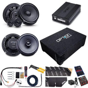 OPTION SET-198 – Système audio pour VW Polo VI (AW) | Amplificateur DSP6 + Subwoofer Pulse 8P + Haut-parleurs Front et Arrière | V3 | Plug & Play