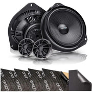 OPTION SET-204 – Kit haut-parleurs avant pour Iveco Daily VI & VII | 2 voies + Isolation | Plug & Play