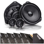 OPTION SET-204 – Kit haut-parleurs avant pour Iveco Daily VI & VII | 2 voies + Isolation | Plug & Play OPTION