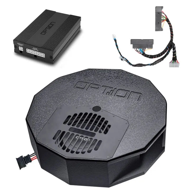 OPTION SET-206 – Kit audio DSP avec amplificateur et caisson de basse ...