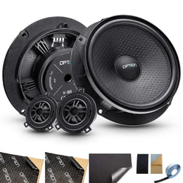 OPTION SET-225 – Haut-parleurs arrière VW Tiguan II + Isolation | Plug & Play