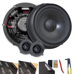 OPTION SET-231 – Haut-parleurs avant pour Skoda Superb IV avec insonorisation + outils