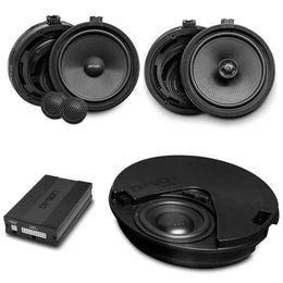 OPTION SET-266 – Système audio complet pour Suzuki Swift 6. Gen | DSP + Subwoofer + Haut-parleurs avant et arrière | Plug & Play OPTION