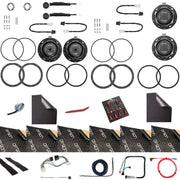 OPTION SET-266 – Système audio complet pour Suzuki Swift 6. Gen | DSP + Subwoofer + Haut-parleurs avant et arrière | Plug & Play