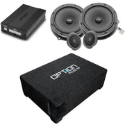 OPTION SET-290 – Système audio V2 DSP avec subwoofer et kit haut-parleurs avant pour Dacia Duster 3