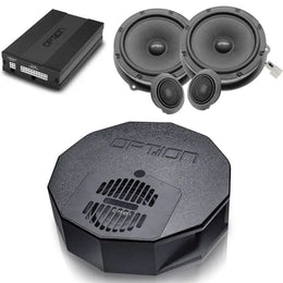 OPTION SET-292 – Système audio V2 DSP avec subwoofer roue de secours et kit haut-parleurs avant pour Dacia Duster 3