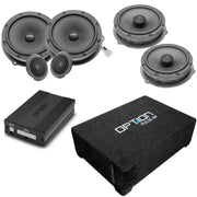 OPTION SET-297 – Soundsystem V4 DSP + Subwoofer Pulse-8P + Haut-parleurs Avant & Arrière pour Dacia Bigster (DJF)
