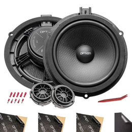 OPTION SET-298 – Kit haut-parleurs avant Plug & Play avec insonorisation pour Ford Fiesta VII