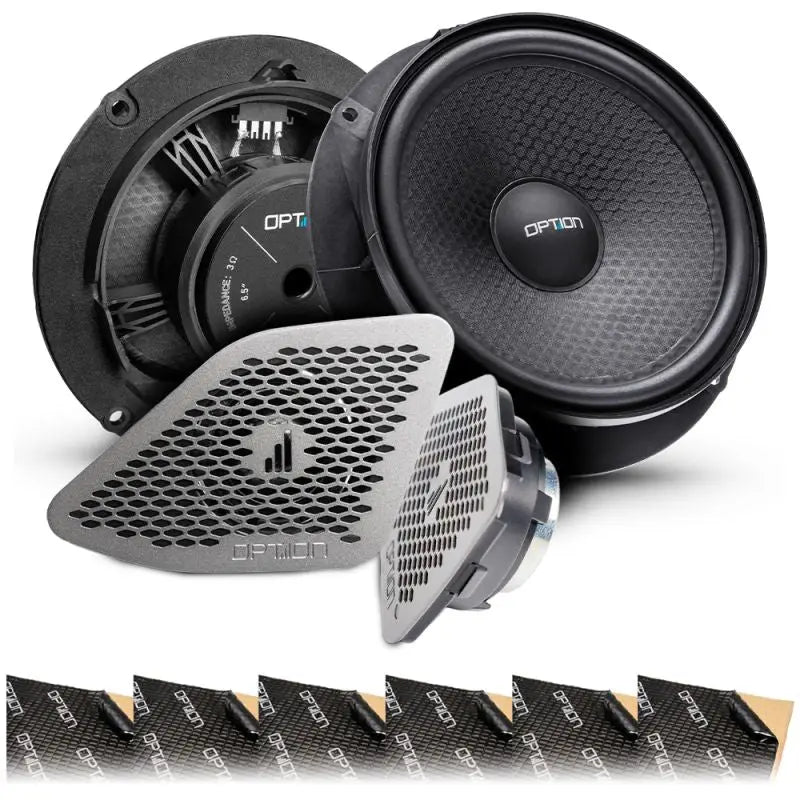 OPTION SET-342 – Kit Haut-Parleurs Avant VW T6.1 avec Tweeter & Woofer ...