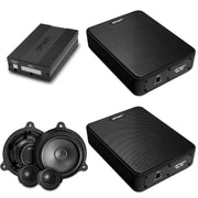 OPTION SET-348 – Frontsystème + Amplificateur DSP + Subwoofer sous siège pour Mercedes Citan / T-Klasse | V3 | Plug & Play | OPTION OPTION