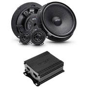 OPTION SET-360 – Kit haut-parleurs avant avec amplification et isolation pour VW Caddy V V1 OPTION
