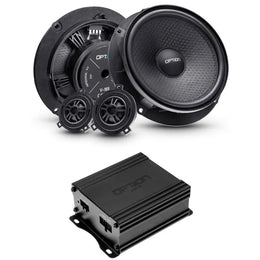 OPTION SET-360 – Kit haut-parleurs avant avec amplification et isolation pour VW Caddy V V1 OPTION