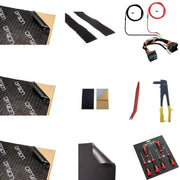 OPTION SET-360 – Kit haut-parleurs avant avec amplification et isolation pour VW Caddy V V1 OPTION