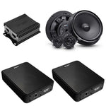 OPTION SET-362 – Kit haut-parleurs + subwoofers sous sièges avec amplification pour VW Caddy V V3 OPTION