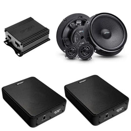 OPTION SET-362 – Kit haut-parleurs + subwoofers sous sièges avec amplification pour VW Caddy V V3 OPTION