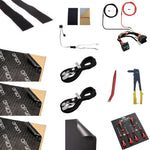 OPTION SET-362 – Kit haut-parleurs + subwoofers sous sièges avec amplification pour VW Caddy V V3 OPTION