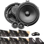 OPTION SET-429 – Kit haut-parleurs avant + insonorisation pour Ford Transit Custom / Tourneo Custom 2e génération OPTION