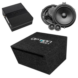 OPTION SET-431 – Système audio DSP + caisson + haut-parleurs pour Ford Transit Custom / Tourneo Custom 2e génération OPTION