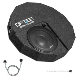 OPTION SUB-146 Drive 10Flat BRP D2 – Subwoofer Upgrade VW T-Roc (ab 2017) Plug & Play OPTION