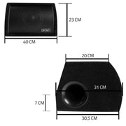 OPTION SUB-189 – Subwoofer Actif Plug & Play pour Renault Twingo III (2014-2024) OPTION