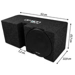 OPTION SUB-195 – Caisson de basses Plug & Play 20 cm pour Audi Q4 e-tron avec Audi Soundsystem OPTION