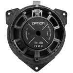 OPTION TY-170 – Haut-parleurs 17 cm Plug & Play pour Toyota OPTION