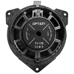 OPTION TY-170 – Haut-parleurs 17 cm Plug & Play pour Toyota OPTION