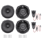 OPTION V-200 – Haut-parleurs 20 cm Plug & Play pour véhicules VAG VW Transporter T5 & T6 OPTION