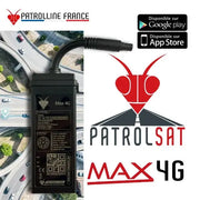 PATROLLINE PSAT MAX-4G – Traceur GPS 4G antivol pour voiture, moto, utilitaire et camping-car PATROLLINE