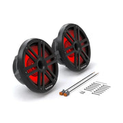 ROCKFORD M2-10HB – Haut-parleurs marins coaxiaux 25 cm Color Optix™ – 300W RMS – 4 Ohms – Version noire Rockford